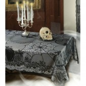 Black LAce Tablecloth from Partykiosk.com