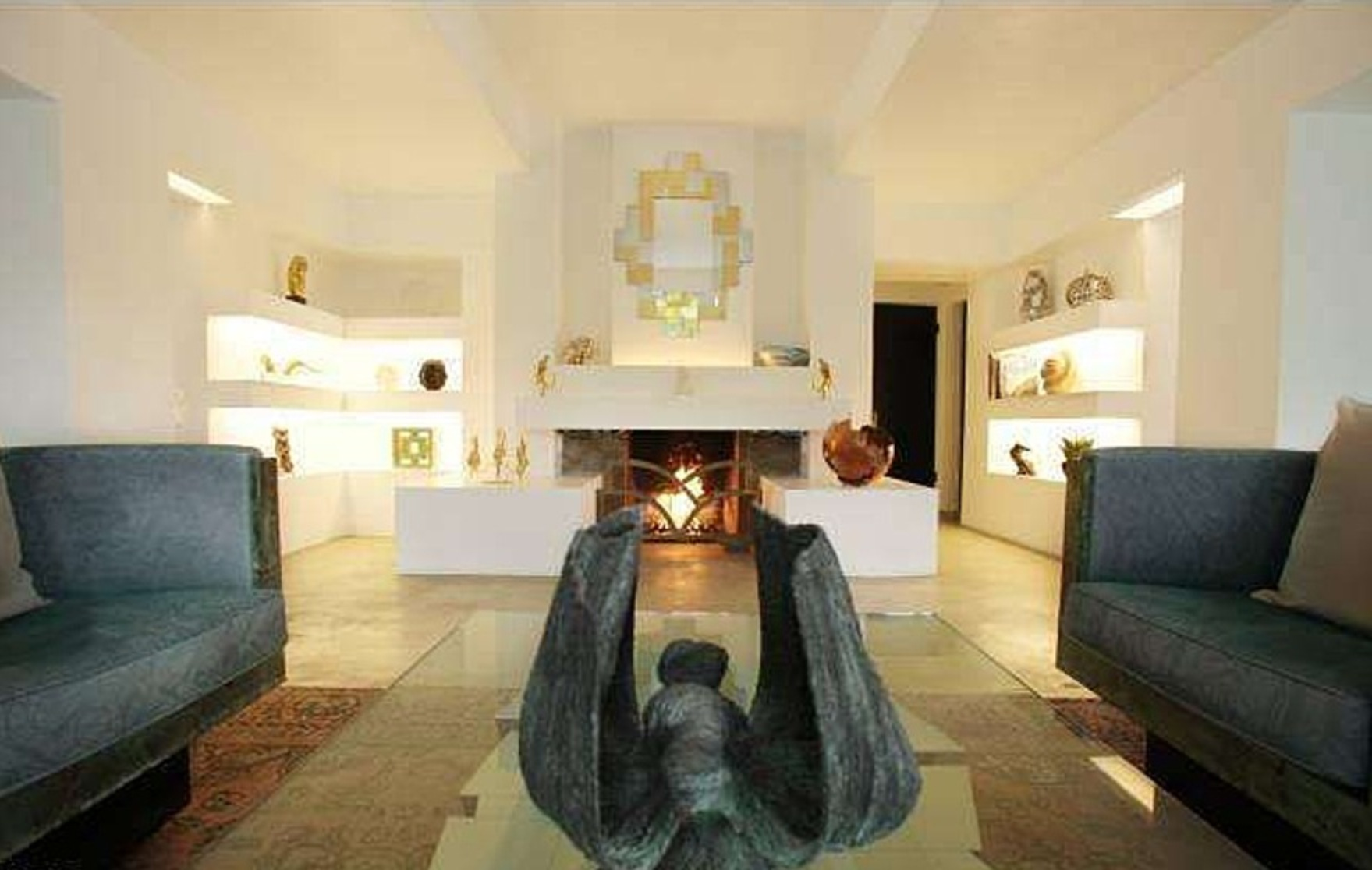 Lloyd Wright's 1928 Samuel Novarro House. Known as one of the most significant architectural estates in Los Angeles,