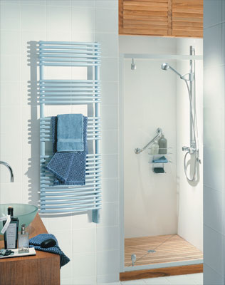 Runtal Radiators Solea Graceful Curves Electric Model Towel Warmer