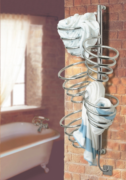 Wesaunard Towel Warmer - Cirqo -hydronic or electric