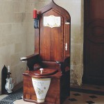 Herbeau Dagobert Wooden Throne Toilet