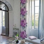 Spring-Interior-Design-Ideas Flower Draperies